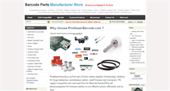 Desktop Screenshot of printhead-barcode.com